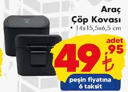 Araç Çöp Kovası image