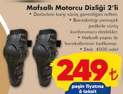 Mafsallı Motorcu Dizliği 2'li image