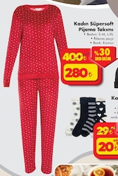 Kadın Supersoft Pijama Takımı image
