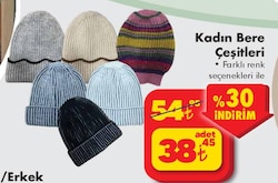 Kadın Bere Çeşitleri image