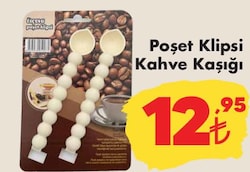 Poşet Klipsi Kahve Kaşığı image