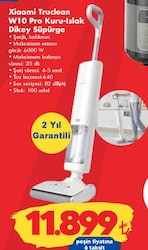 Xiaomi Truclean W10 Pro Kuru-Islak Dikey Süpürge image