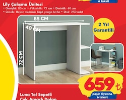 Lily Çalışma Ünitesi image