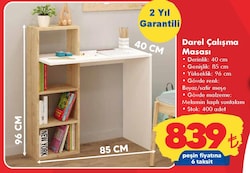 Darel Çalışma Masası image