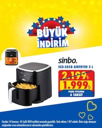 Sinbo SCO-5058 Airflayer 5 lt image