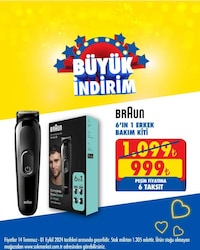 Braun 6 in 1 Erkek Bakım Kiti image