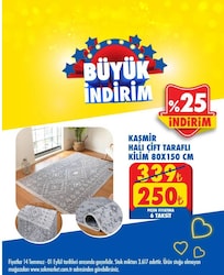 Kaşmir Halı Çift Taraflı Kilim 80x150 cm image