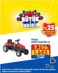 Pilsan Akülü Traktör 6 v image
