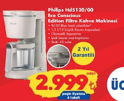 Philips HD5120/00 Eco Conscious Edition Filtre Kahve Makinesi image