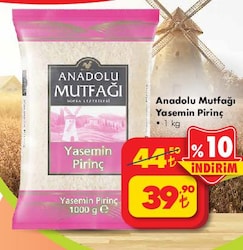Anadolu Mutfağı Yasemin Pirinç 1 kg image