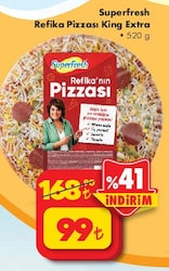 Superfresh Refika Pizzası King Extra 520 g image