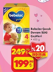 Bebelac Çocuk Devam Sütü Çeşitleri 400 g image