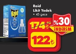 Raid Likit Yedek 45 gece image