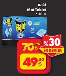 Raid Mat Tablet 10'lu image