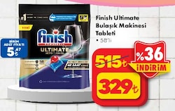Finish Ultimate Bulaşık Makinesi 58'li image