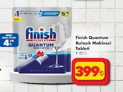 Finish Quantum Bulaşık Makinesi Tableti 80'li image