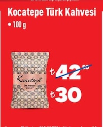 Kocatepe Türk Kahvesi 100 g image