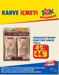 Kurukahveci Mehmet Efendi Türk Kahvesi 12x6 g image