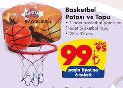 Gokidy Basketbol Potası ve Topu 23x32 cm image