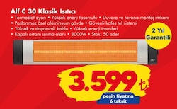 Alf C 30 Klasik Isıtıcı image