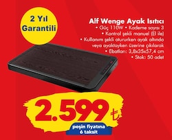 Alf Wenge Ayak Isıtıcı image