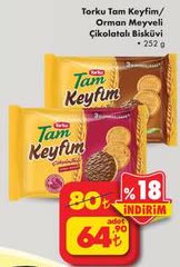 Torku Tam Keyfim Orman Meyveli Çikolatalı Bisküvi image