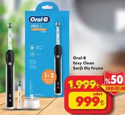 Oral-B Easy Clean Şarjlı Diş Fırçası image