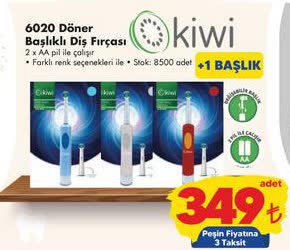 Döner Başlıklı Diş Fırçası image