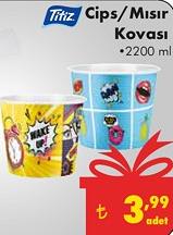 Titiz Cips/Mısır Kovası 2200 ml image