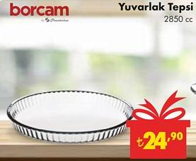 Paşabahçe Borcam Yuvarlak Tepsi 2850 cc image