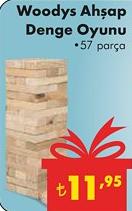Woodys Ahşap Denge Oyunu 57 Parça image