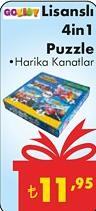 Go Kidy Lisanslı 4in1 Puzzle image