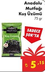Anadolu Mutfağı Kuş Üzümü 75 gr image