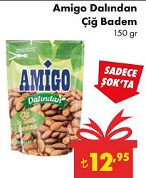 Amigo Dalından Çİğ Badem 150 gr image