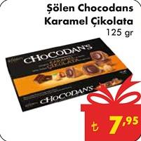 Şölen Chocodans Karamel Çikolata 125 gr image