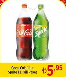 Coca-Cola 1 L+Sprite 1 L İkili Paket image