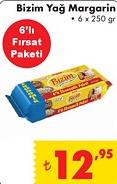 Bizim Yağ Margarin 6 x 250 gr image
