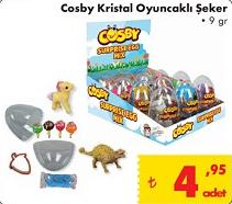 Cosby Kristal Oyuncaklı Şeker 9 gr image
