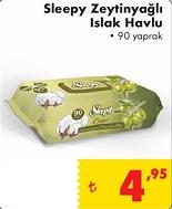Sleepy Zeytinyağlı Islak Havlu 90 yaprak image