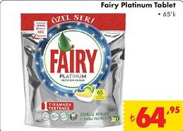 Fairy Platinum Tablet 65'li image