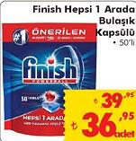 Finish Hepsi 1 Arada Bulaşık Kapsülü 50'li image