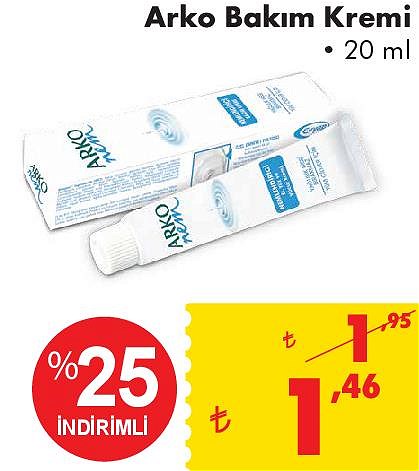 Arko Bakım Kremi 20 ml image