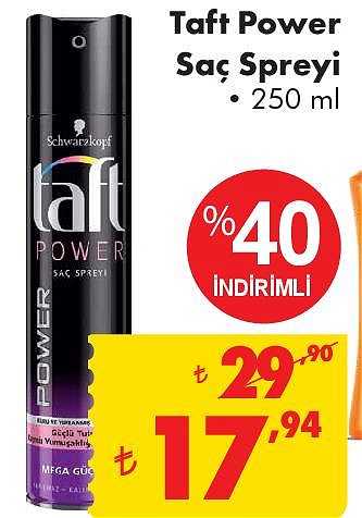 Taft Power Saç Spreyi 250 ml image