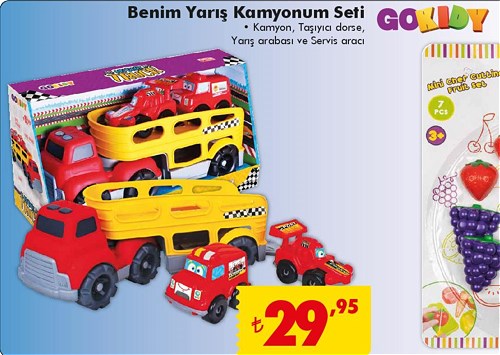 Gokidy Benim Yarış Kamyonum Seti image