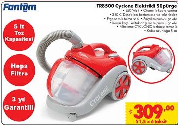 Tr8500 Cyclone Elektrikli Süpürge image