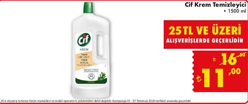Cif Krem Temizleyici 1500 ml image