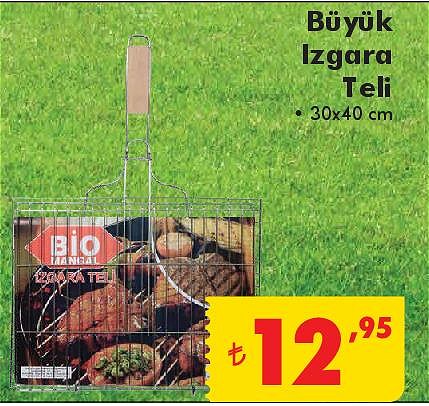 Büyük Izgara Teli 30x40 cm image