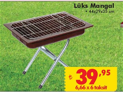 Lüks Mangal 44x29x35 cm image