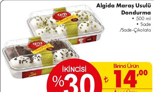 Algida Maraş Usulü Dondurma 500 ml image