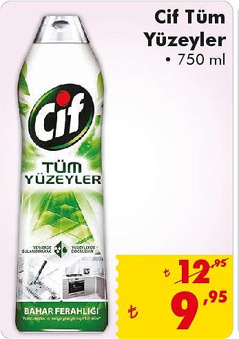 Cif Tüm Yüzeyler 750 ml image